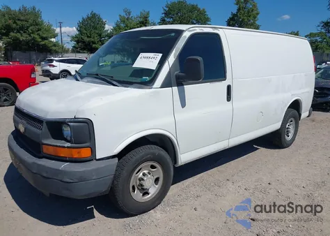 2008 Chevrolet Express Work Van из США, поврежденный, VIN 1GCGG25C781119257
